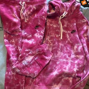 NIKE TIE-DYE track Suit NEW no tags
